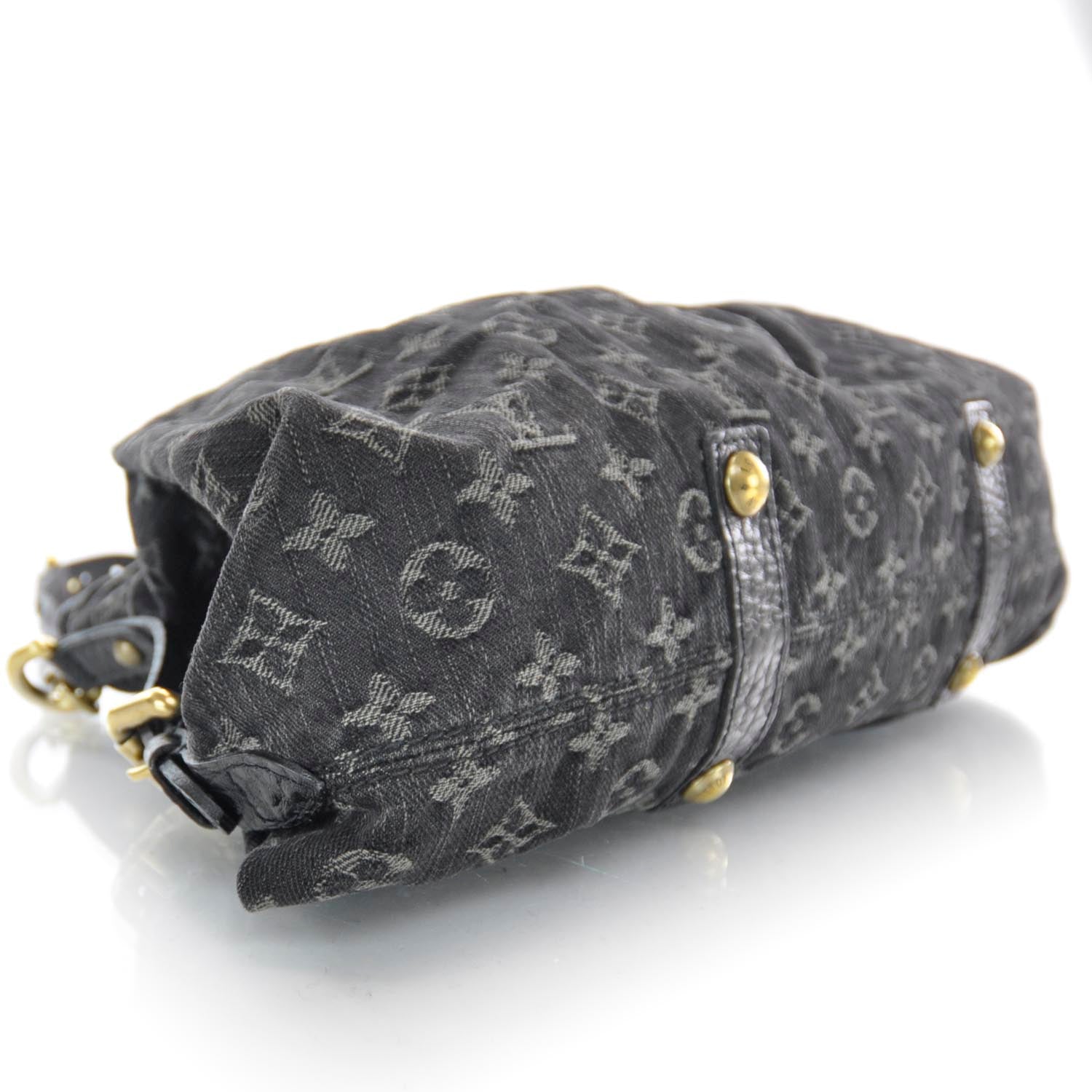 Louis Vuitton Denim Neo Cabby MM Black 4 of 8