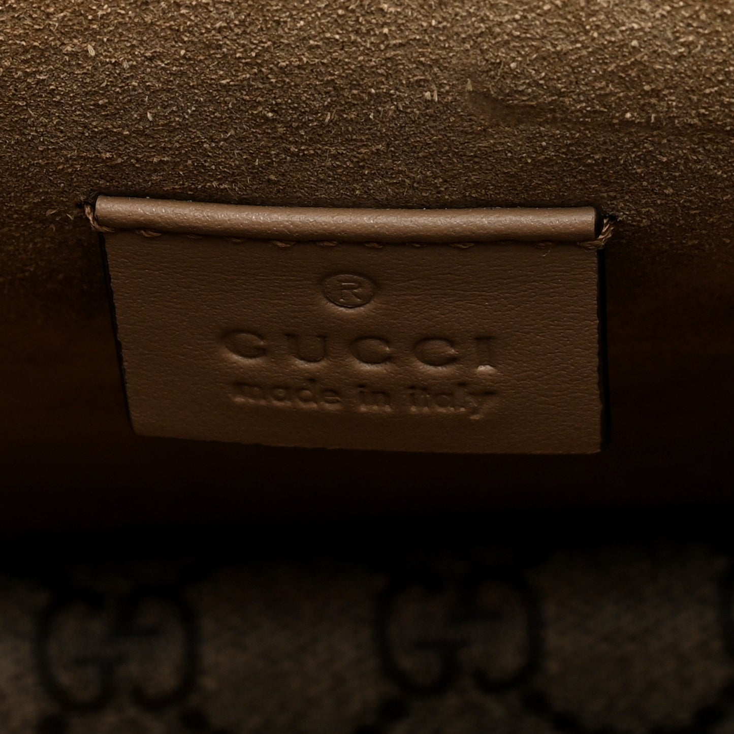 GG Supreme Monogram Small Dionysus Shoulder Bag Taupe