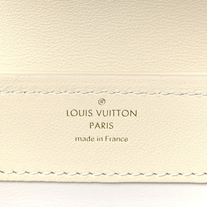 Louis Vuitton Calfskin Satin Lurex Brass Embroidered Mini Spheres Capucines Beige 6 of 8