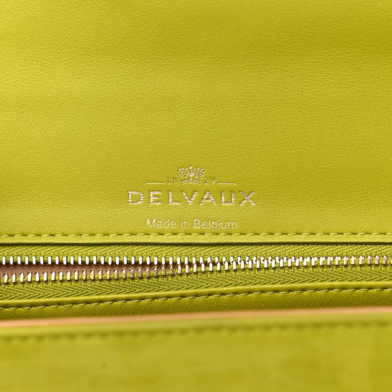 Delvaux Suede Crocodile Tempete Satchel Green 5 of 15