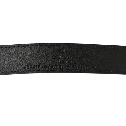 Gucci Plutone Calfskin Double G 20mm Belt 90 36 Black 5 of 8