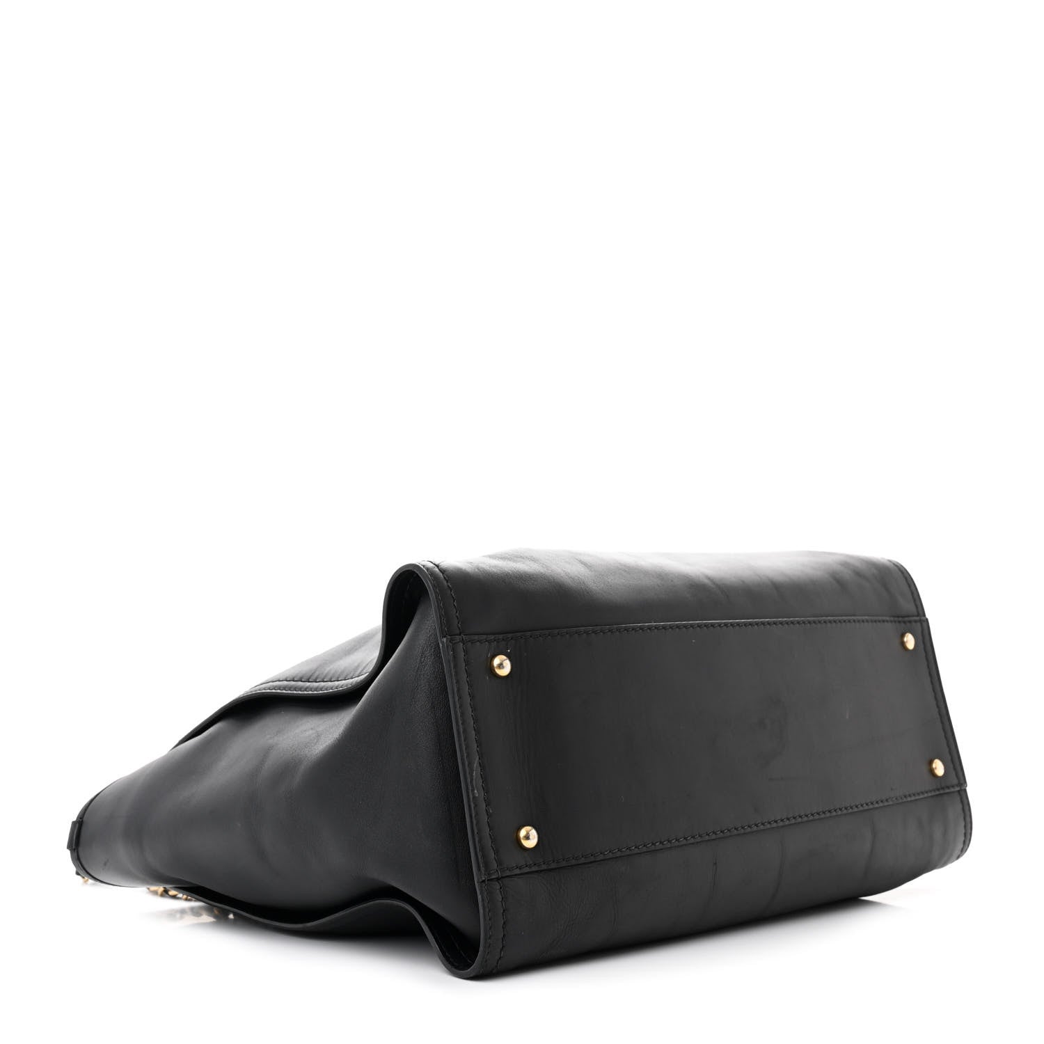 Chanel Calfskin Medium Deauville Tote Black 4 of 15