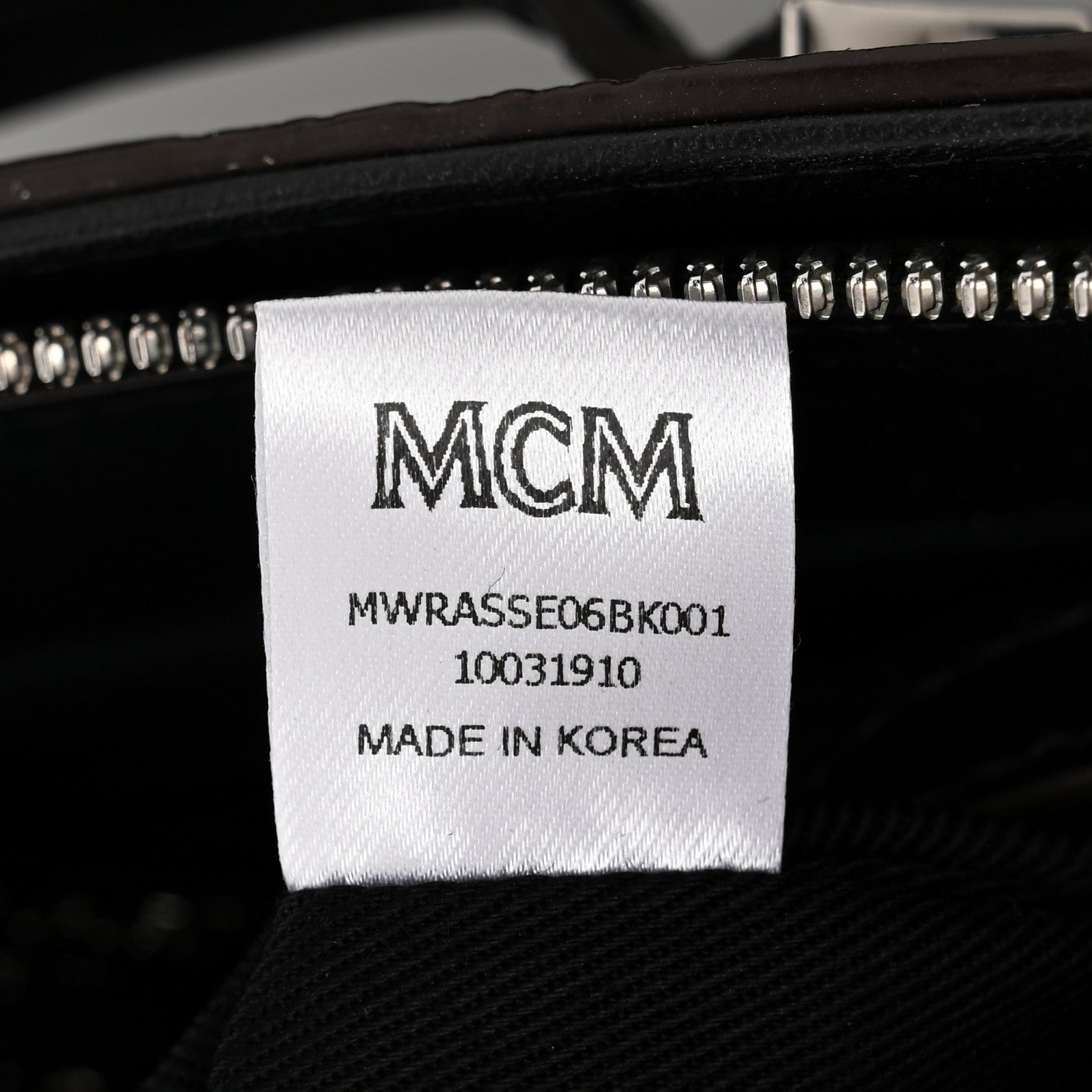 MCM Calfskin Ottomar Essential Crossbody Bag Black 7 of 11