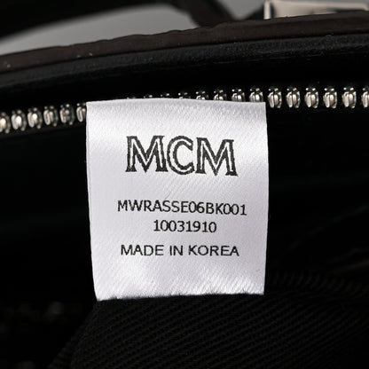 MCM Calfskin Ottomar Essential Crossbody Bag Black 7 of 11