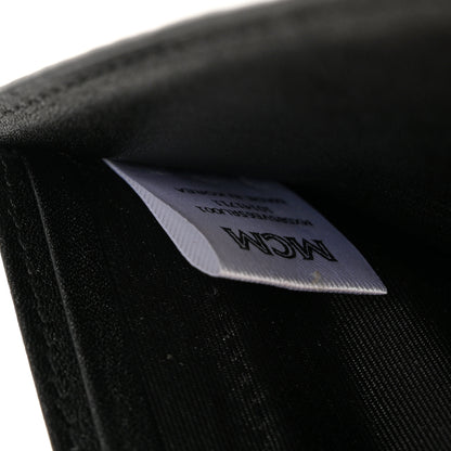 MCM Visetos Colorblock Bifold Wallet Black 6 of 10