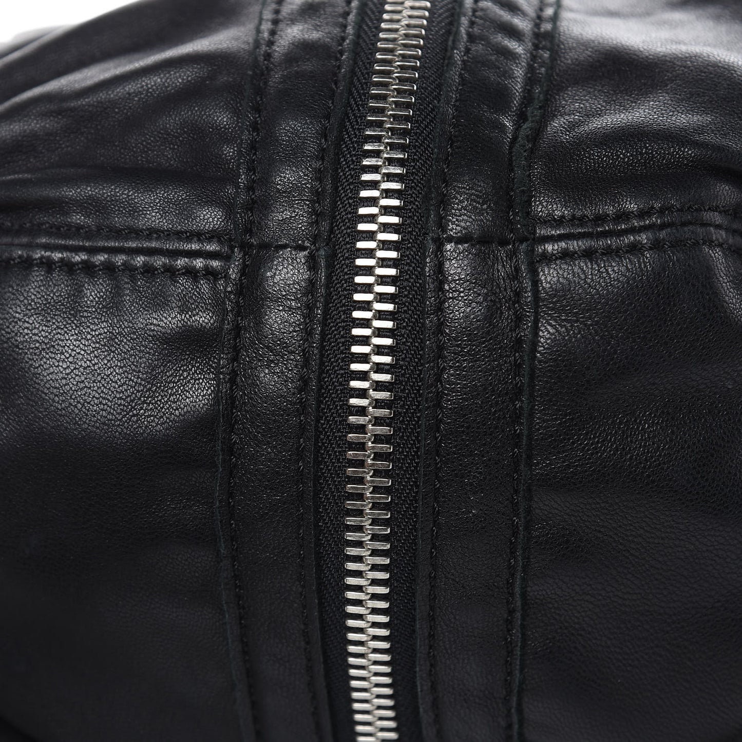 Lambskin Marti Backpack Bag Washed Black Rhodium Hardware