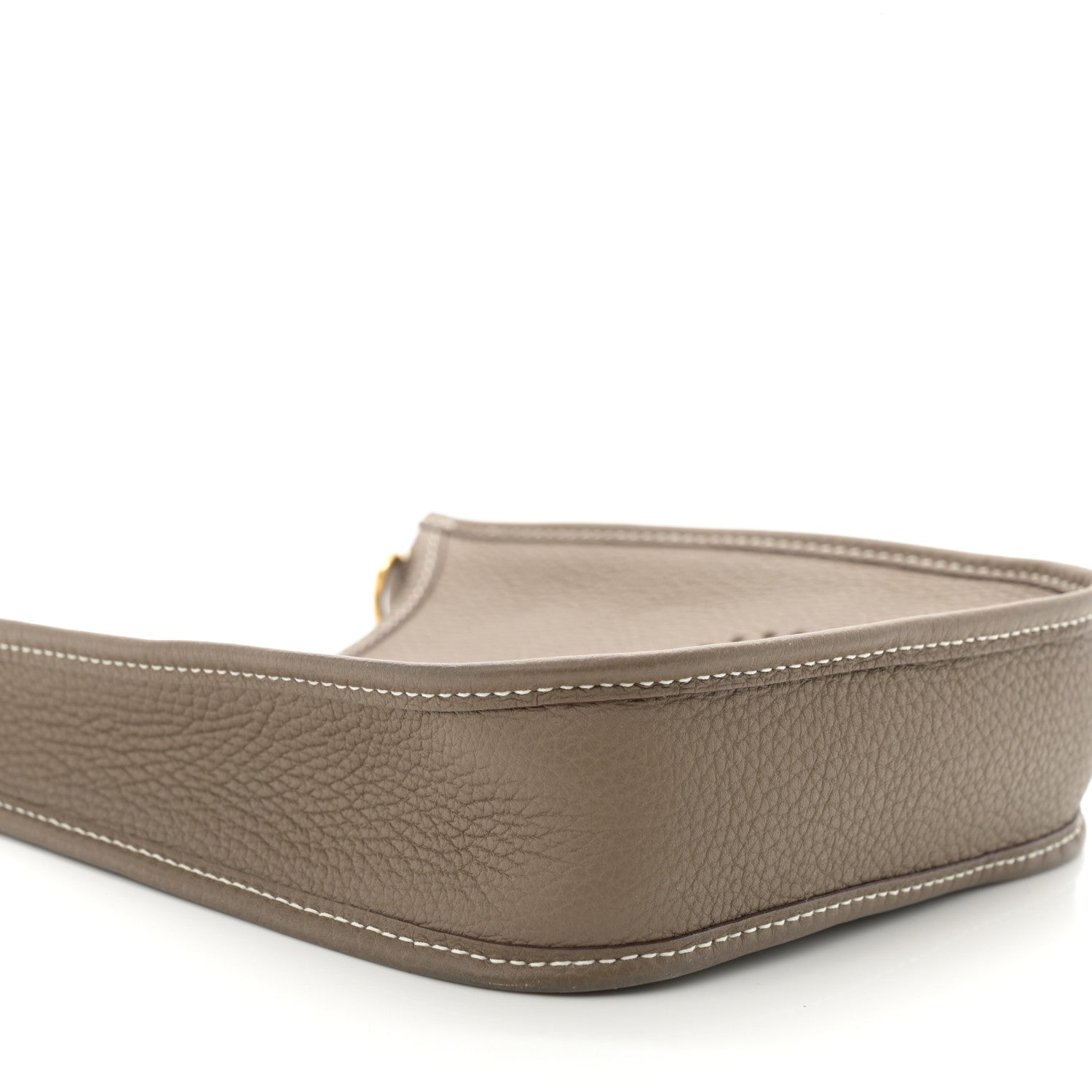 Hermes Taurillon Clemence Amazone Evelyne TPM Etoupe Bleu Indigo 9 of 10