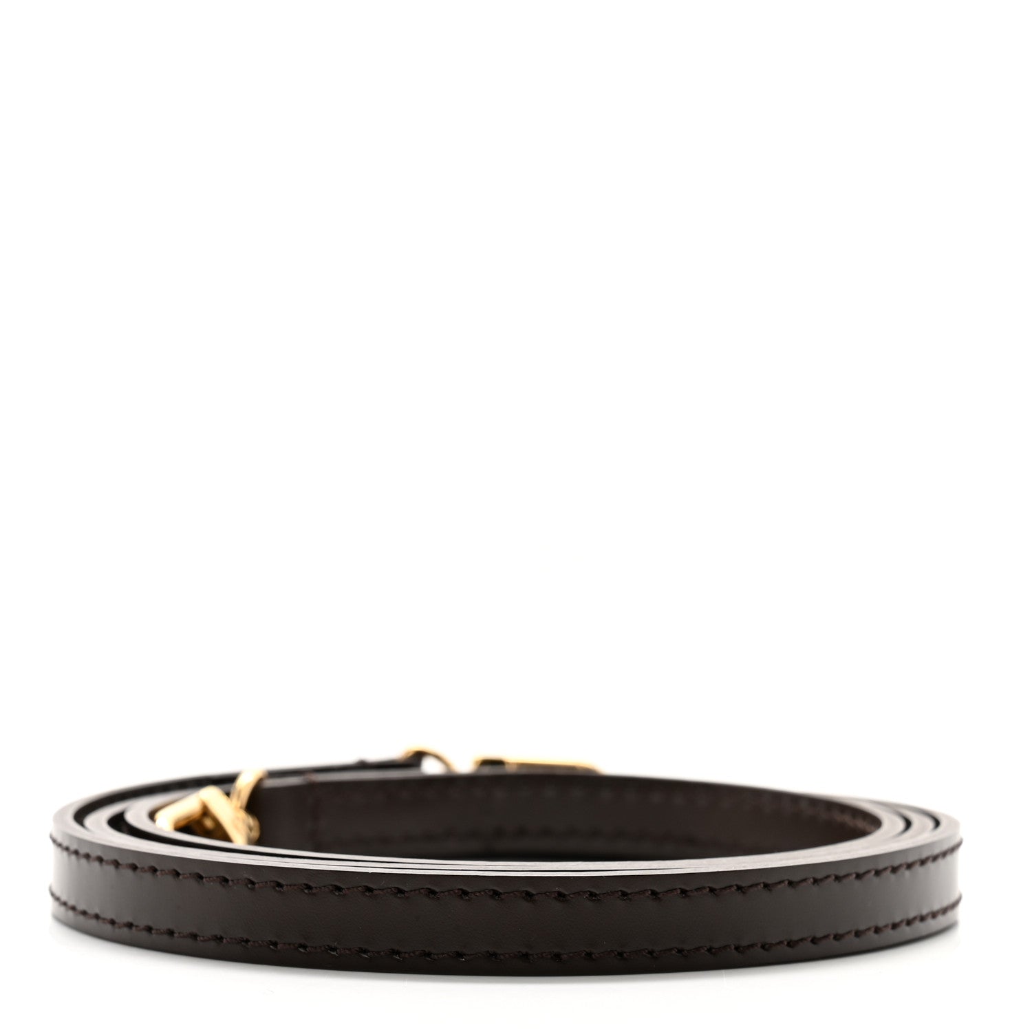 Louis Vuitton Calfskin Alma BB Shoulder Strap Brown 2 of 3