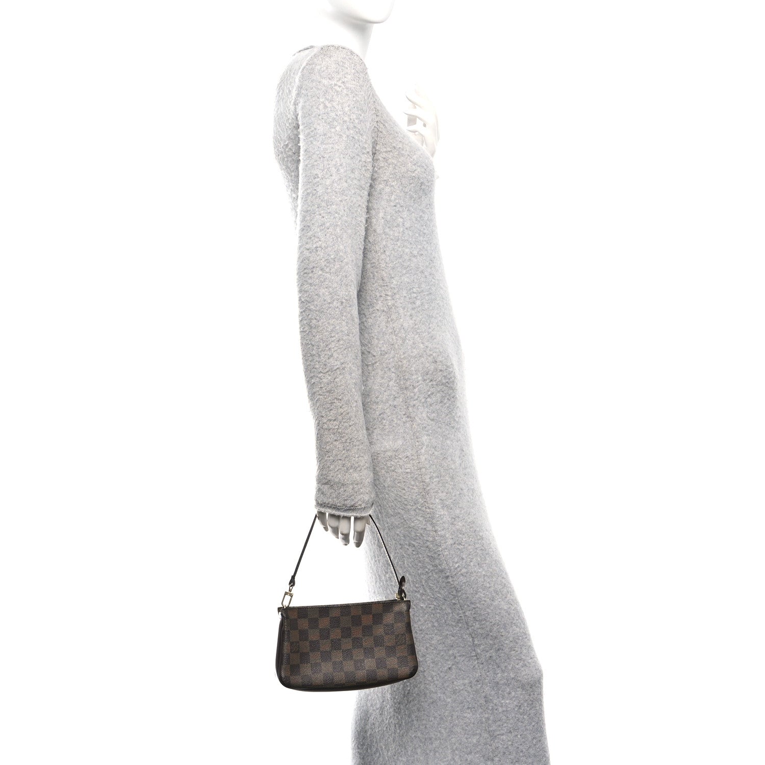 Louis Vuitton Damier Ebene Navona Pochette Accessories 2 of 10