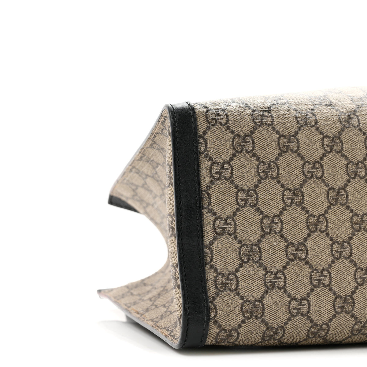 Gucci GG Supreme Monogram Medium Padlock Tote Black 9 of 10