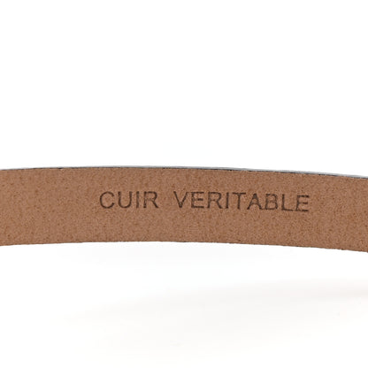 Chanel Lambskin Pearl Belt 80 32 Black 6 of 7