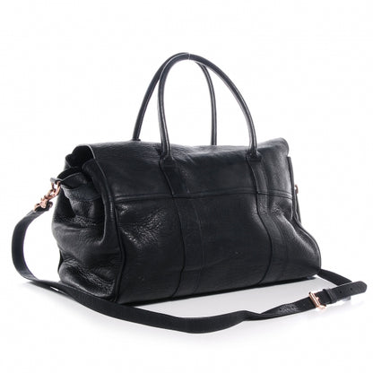 Mulberry Goatskin Heritage Bayswater Satchel Black 3 of 9