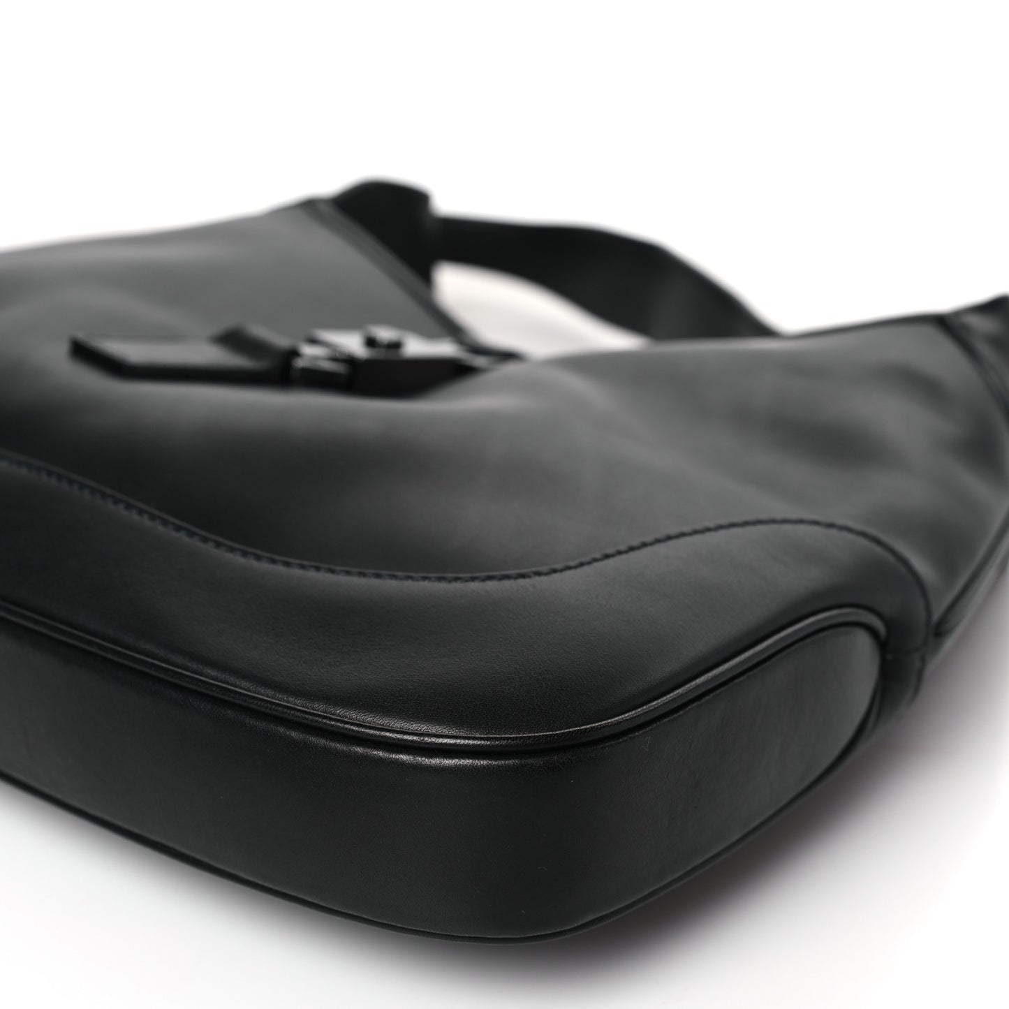 Calfskin Small Jackie O Hobo Black