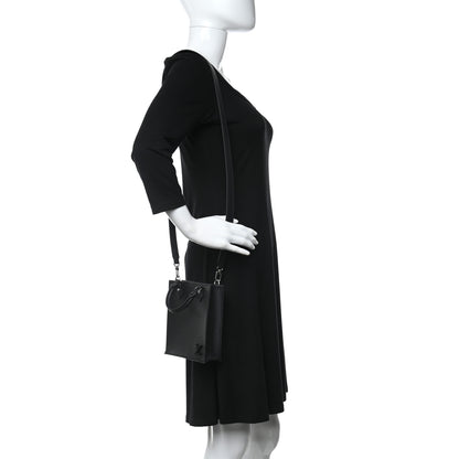Louis Vuitton Epi Petit Sac Plat Black 2 of 9