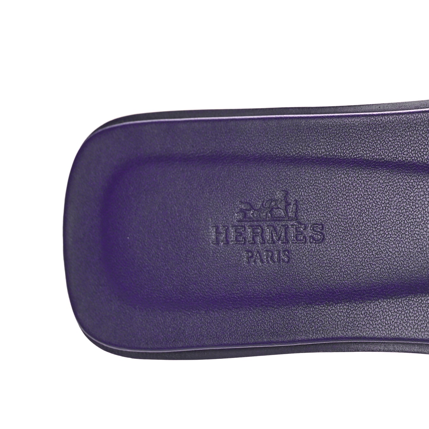 Calfskin Oran Sandals 39 Violet Majorette
