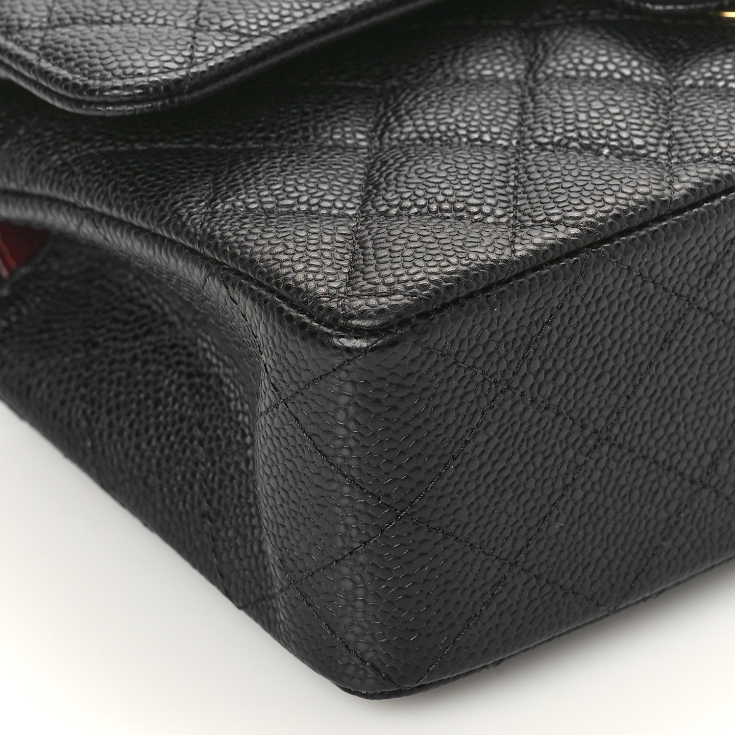 Chanel Caviar Quilted Small Double Flap Black 8 of 9