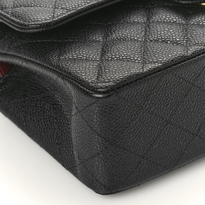 Chanel Caviar Quilted Small Double Flap Black 8 of 9