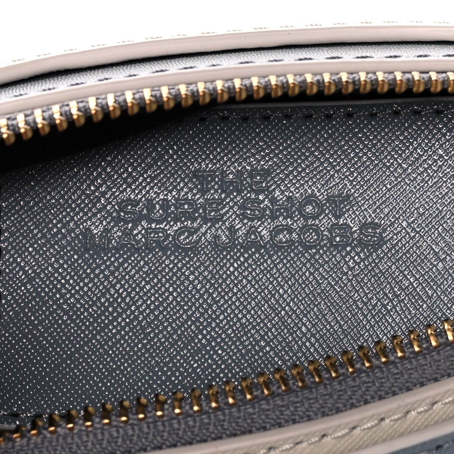 Marc Jacobs Saffiano Small Snapshot Camera Bag Rock Grey 6 of 15