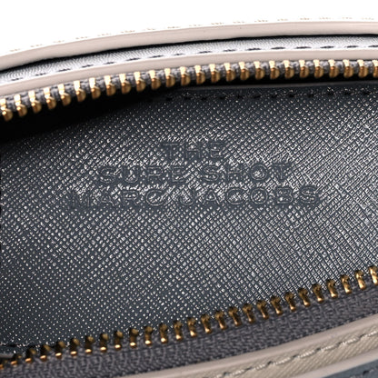 Marc Jacobs Saffiano Small Snapshot Camera Bag Rock Grey 6 of 15