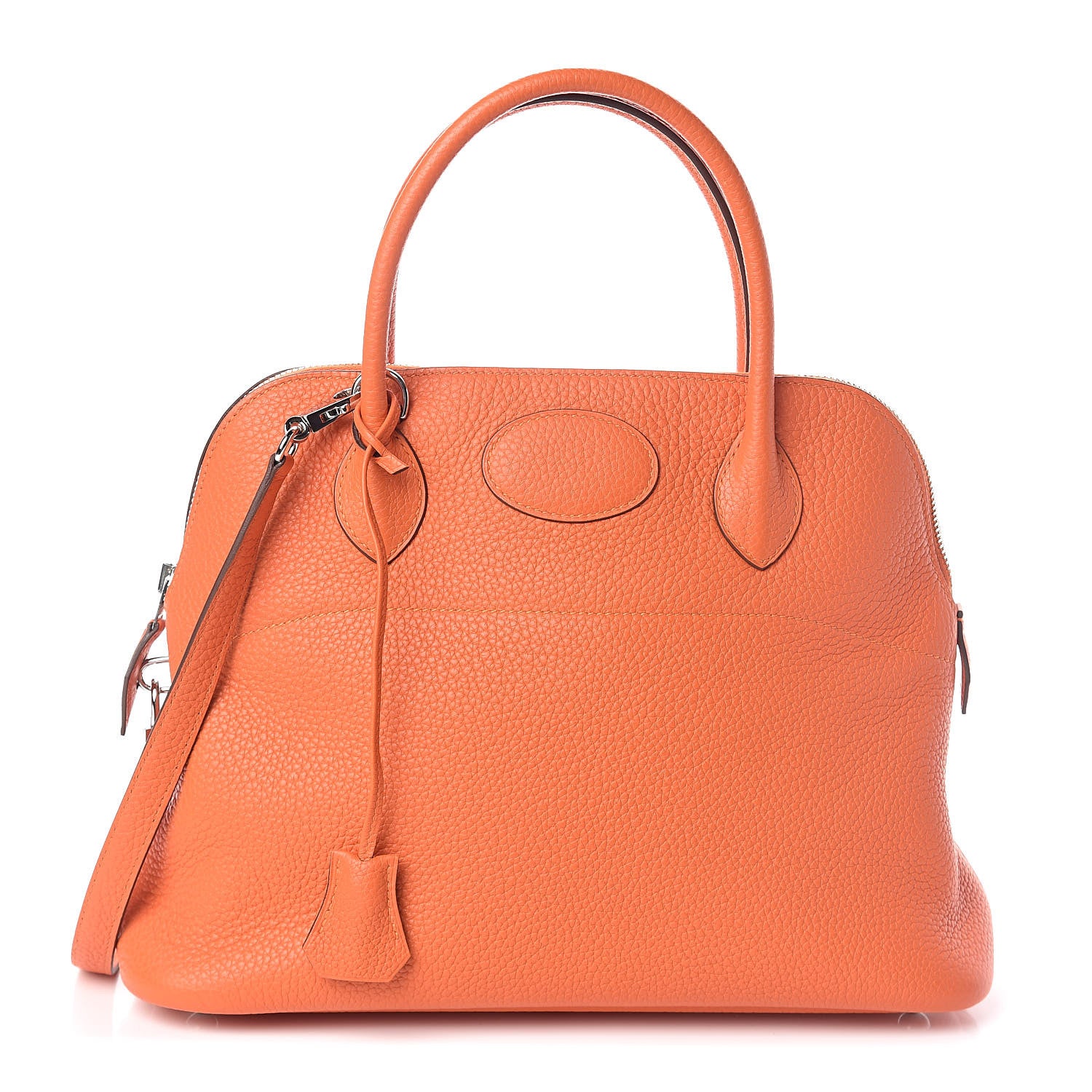 Hermes Taurillon Clemence Bolide 31 Orange 1 of 9