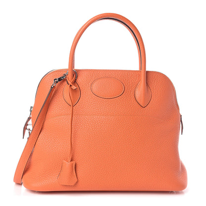 Hermes Taurillon Clemence Bolide 31 Orange 1 of 9