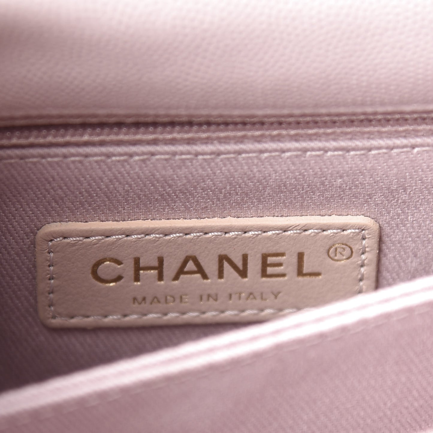Caviar Quilted Mini Coco Handle Flap Lilas Lilac