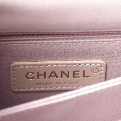 Chanel Caviar Quilted Mini Coco Handle Flap Lilas Lilac 5 of 10