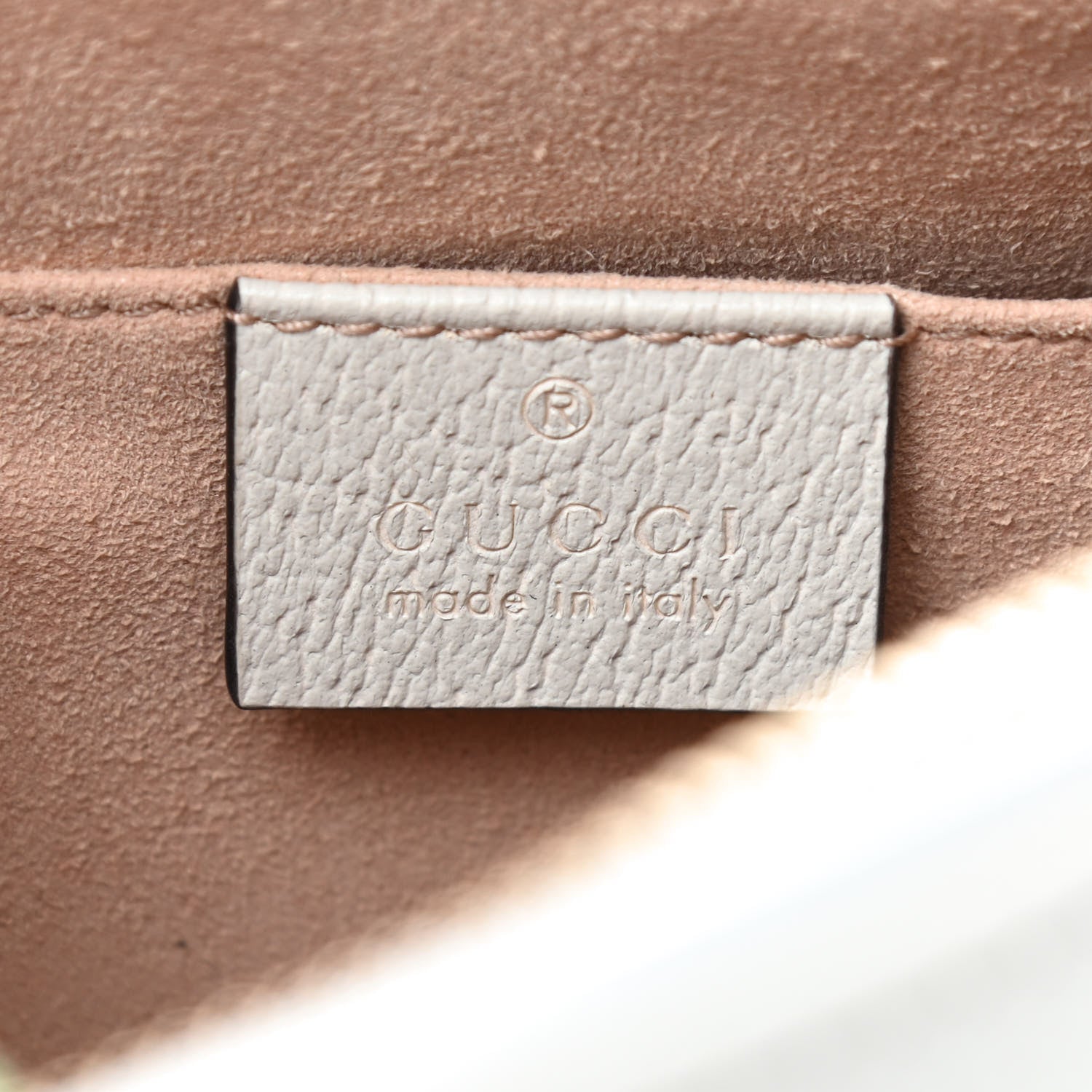 Gucci Textured Calfskin Web Small Ophidia Tote Bag Mystic White 6 of 12