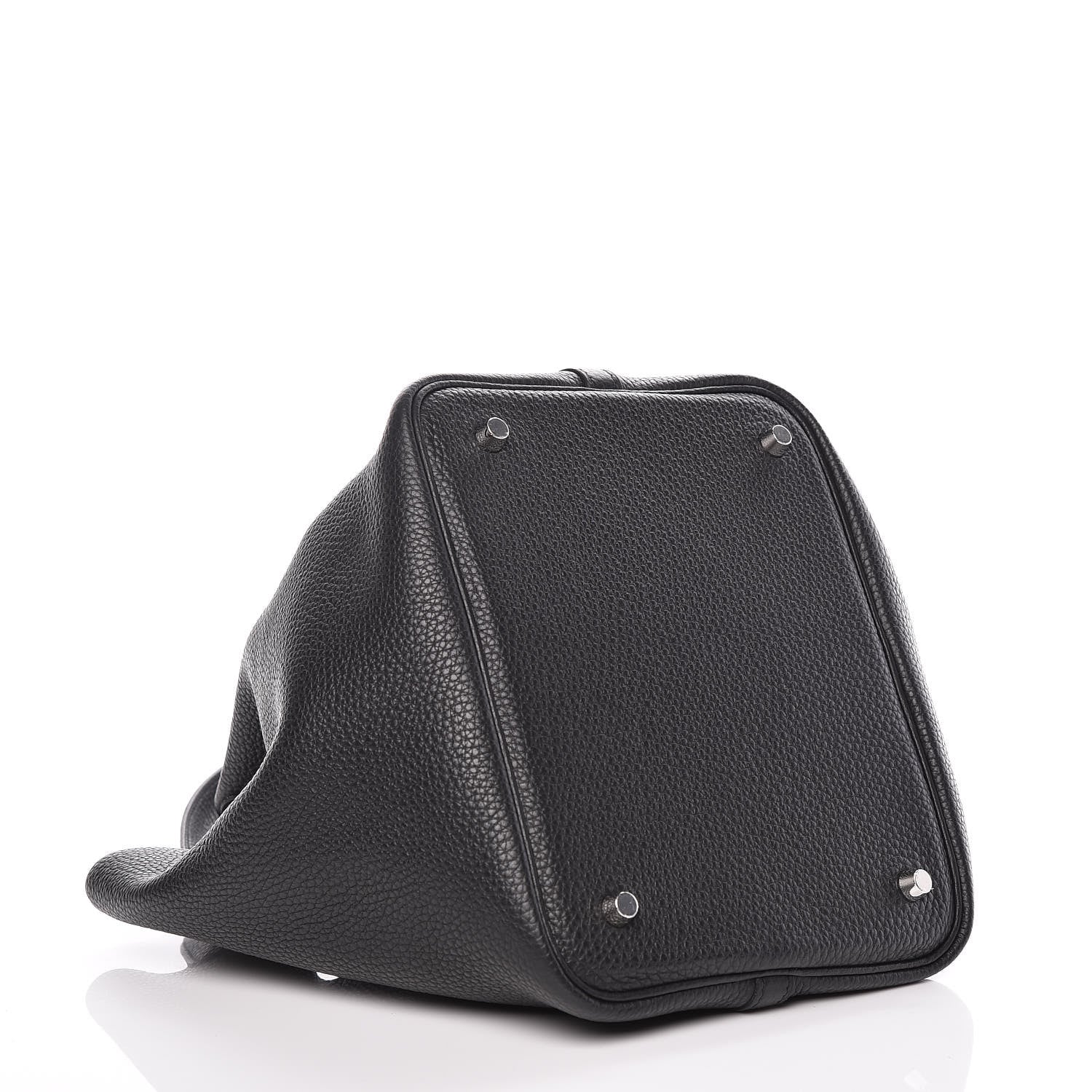 Hermes Taurillon Clemence Picotin Lock 22 MM Black 4 of 10