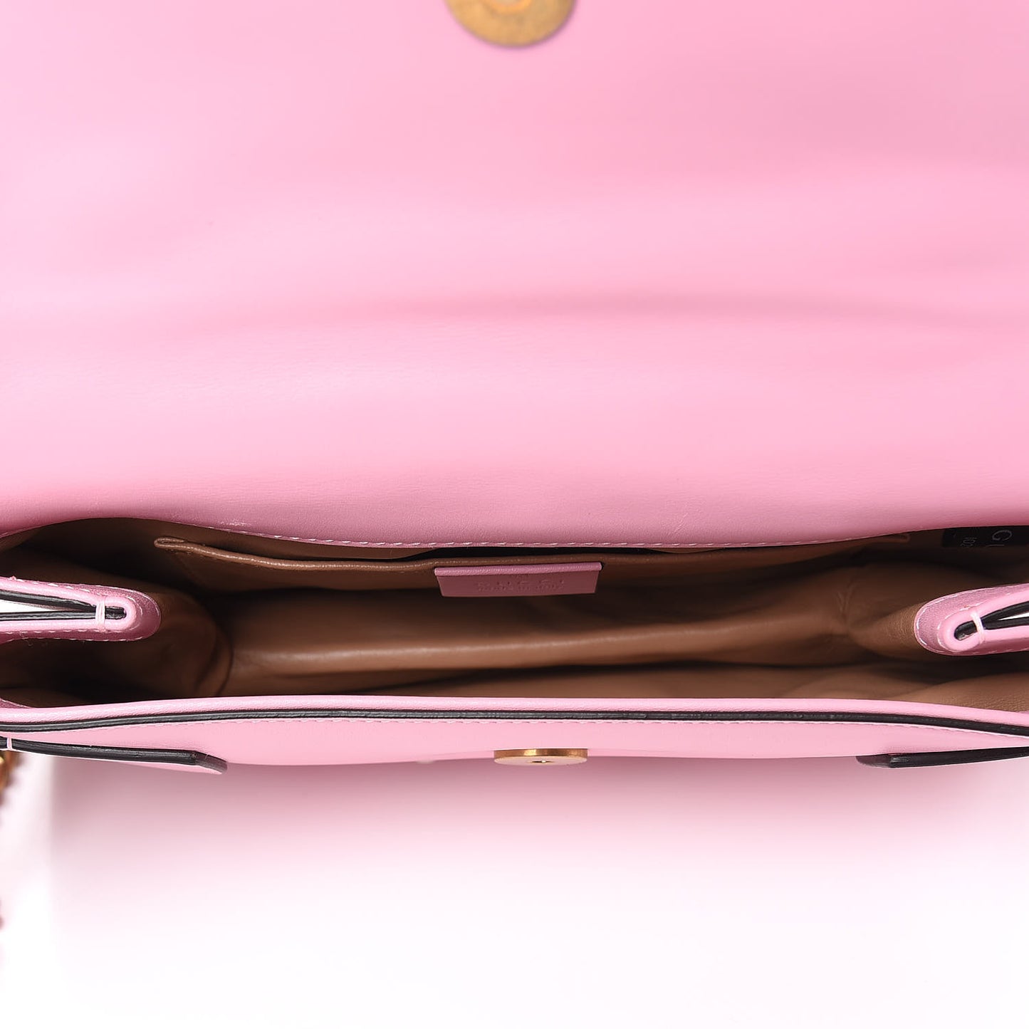 Nappa Pearl Studded Mini Queen Margaret Broadway Shoulder Bag Sugar Pink