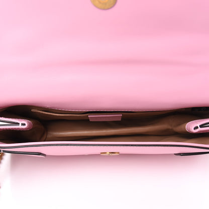 Gucci Nappa Pearl Studded Mini Queen Margaret Broadway Shoulder Bag Sugar Pink 6 of 13