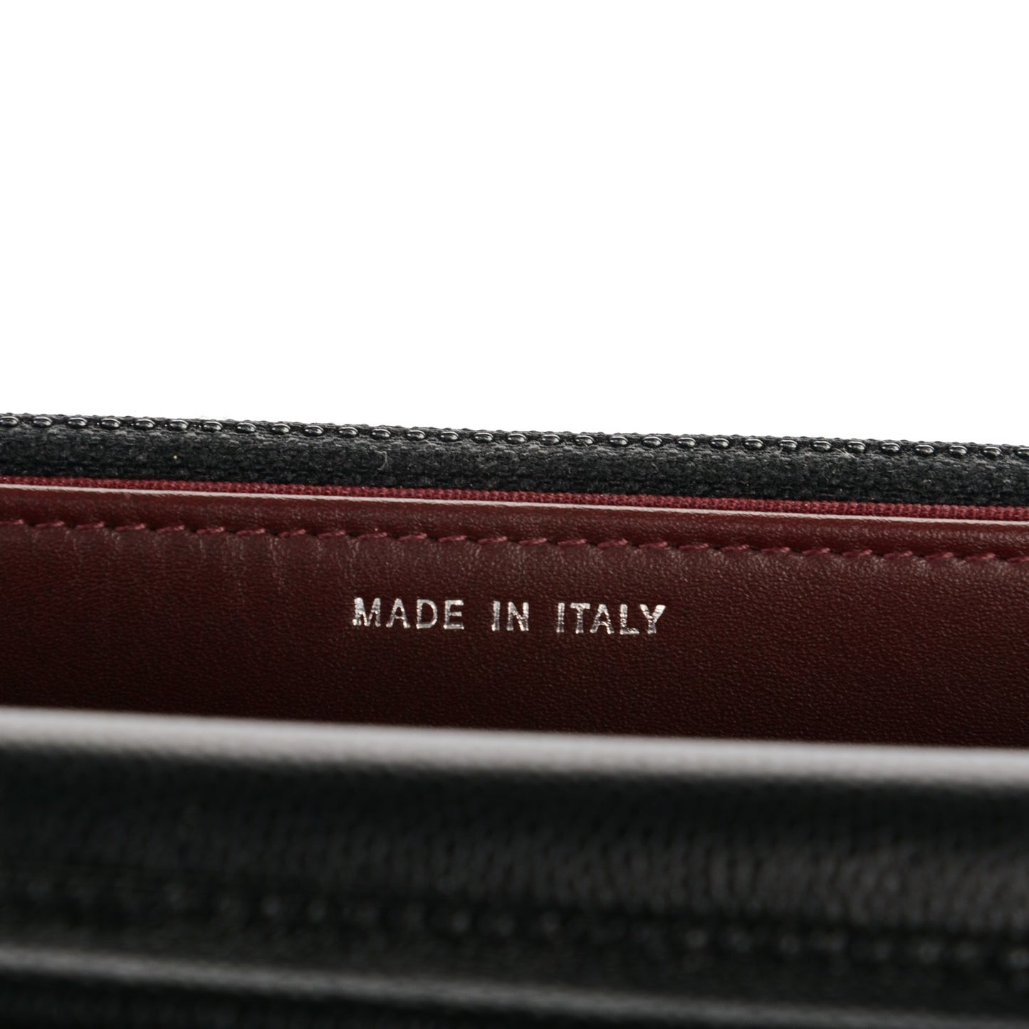 Caviar Chevron Wallet On Chain WOC Black