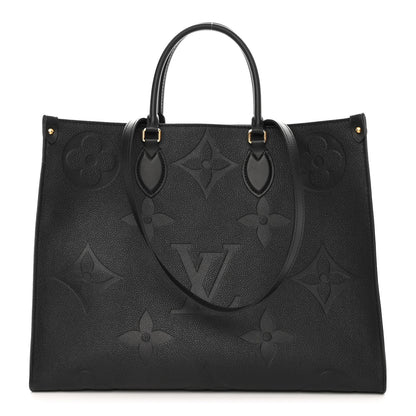 Louis Vuitton Empreinte Monogram Giant Onthego GM Black 1 of 10