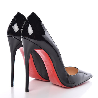 Christian Louboutin Patent So Kate 120 Pumps 39.5 Black 4 of 13