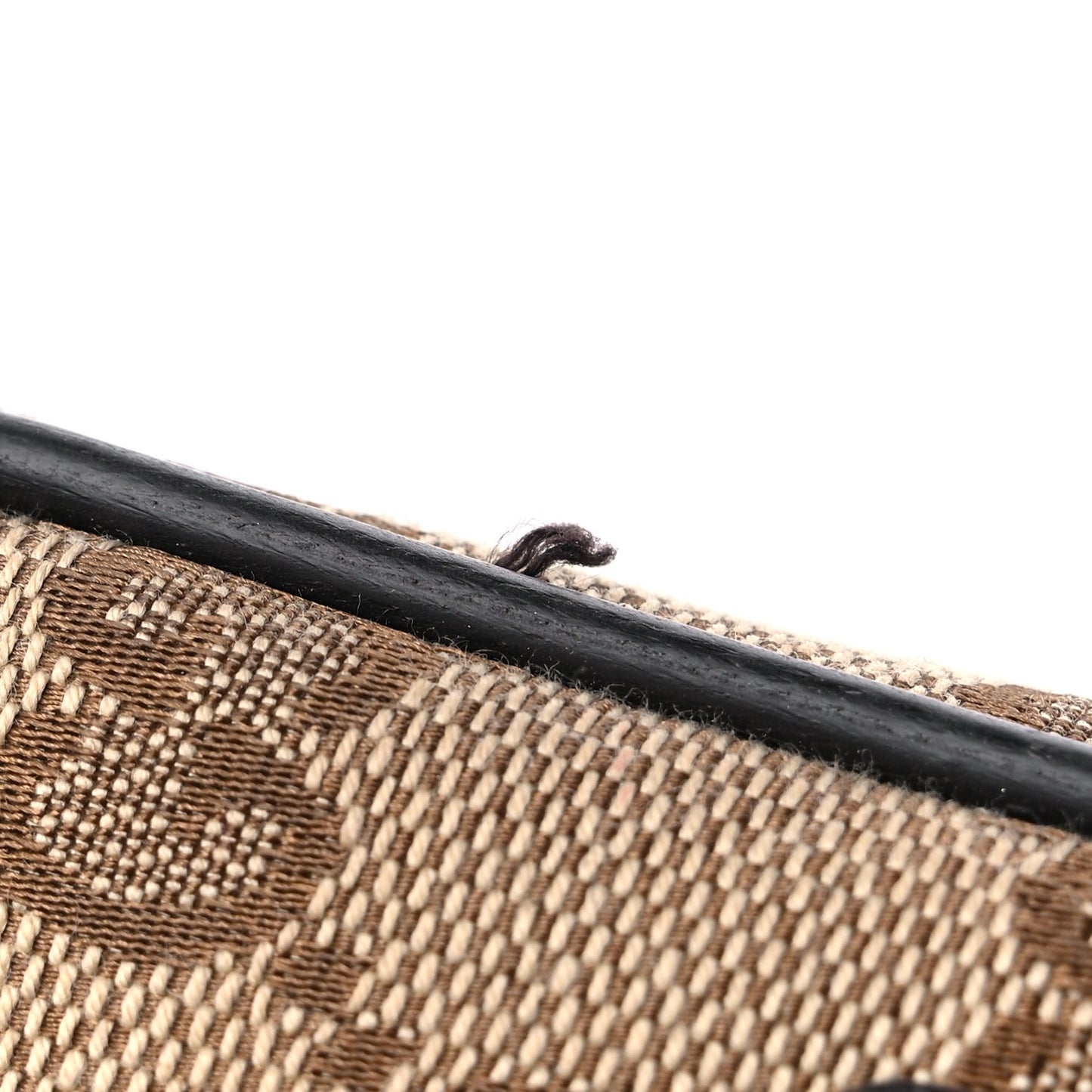 Monogram Dollar Calfskin Belt Bag Beige Ebony Testa di Moro Marrone Scuro