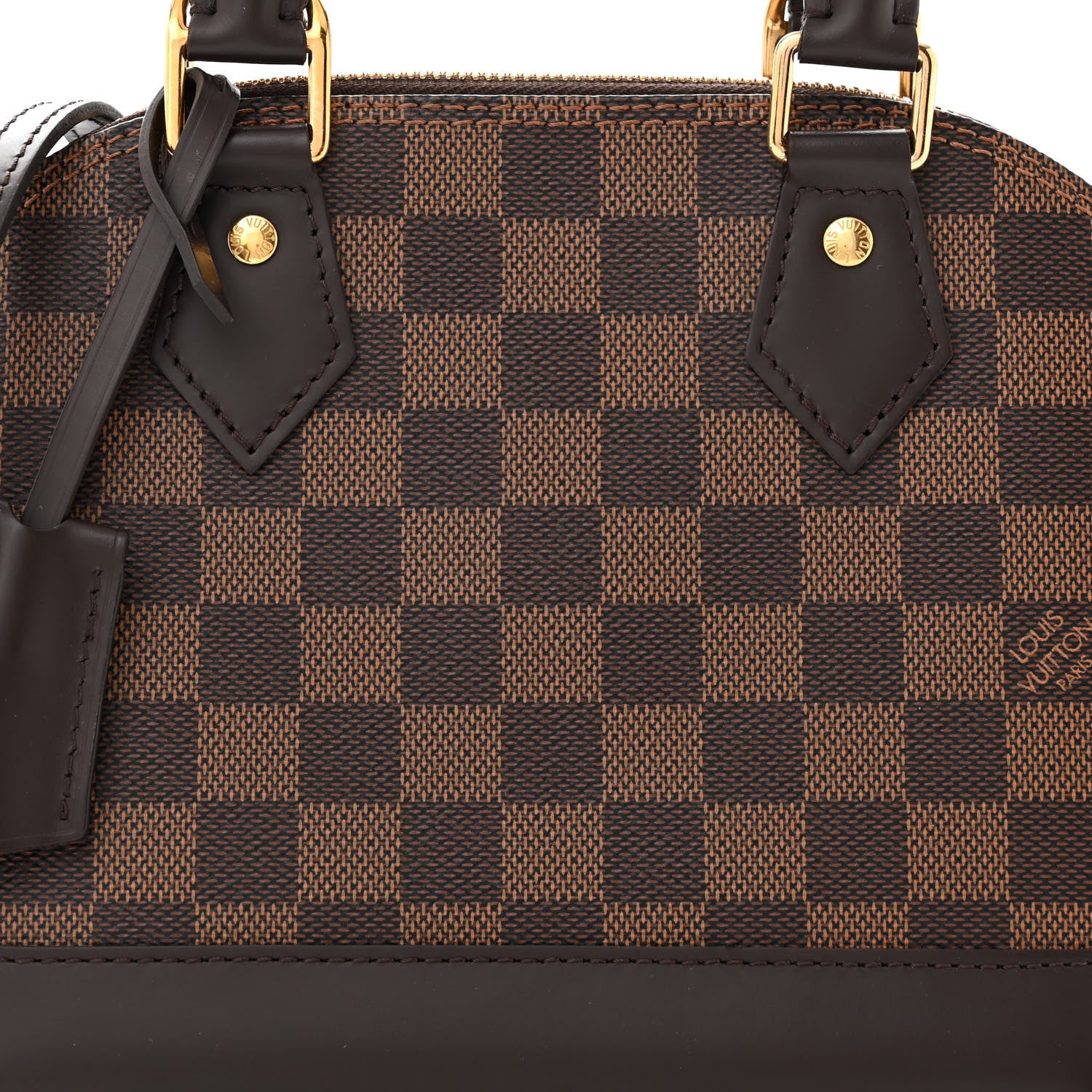 Louis Vuitton Damier Ebene Alma BB 8 of 10
