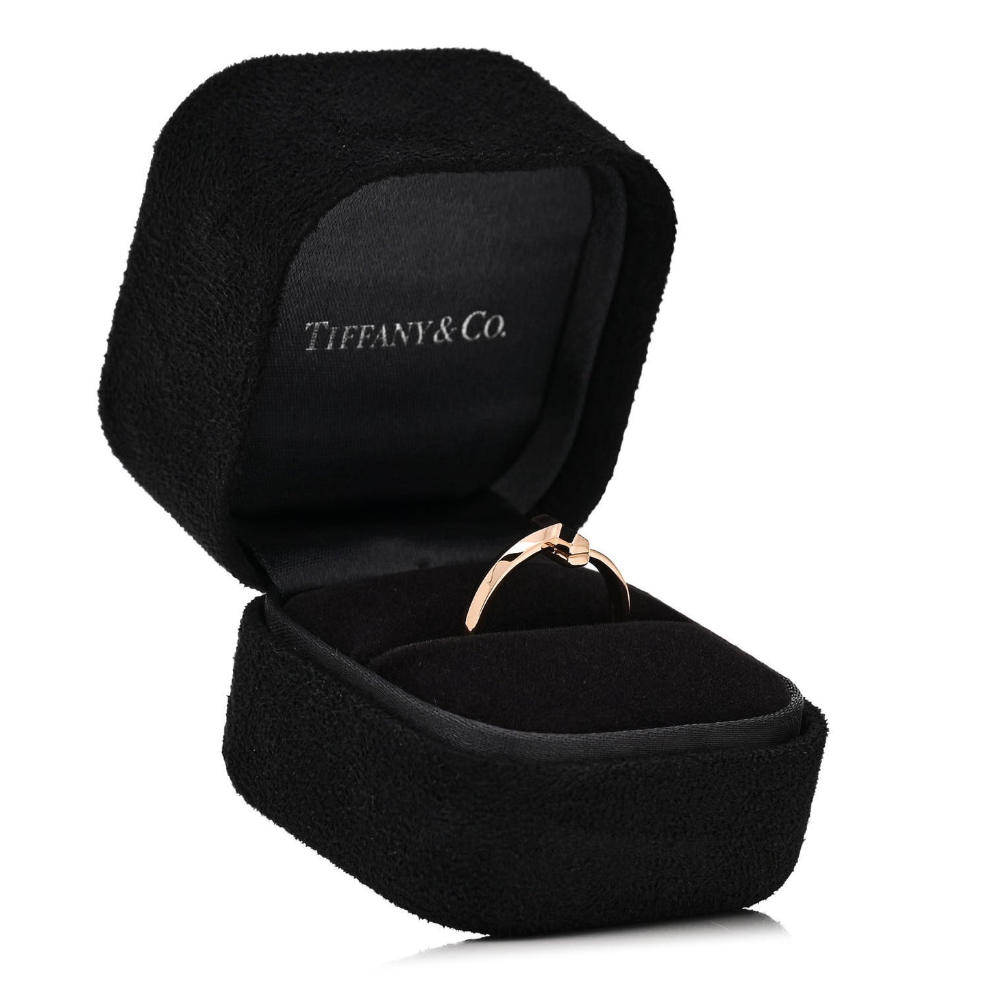 18K Rose Gold T T1 Ring 53 6.25