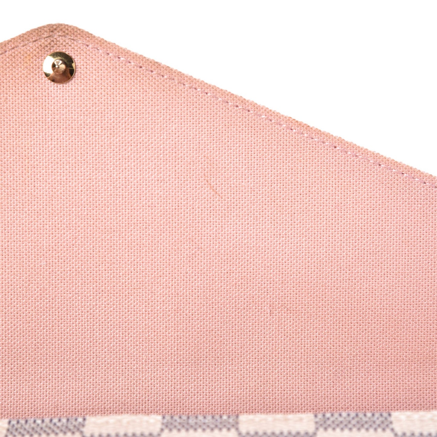 Damier Azur Pochette Felicie Chain Wallet Rose Ballerine