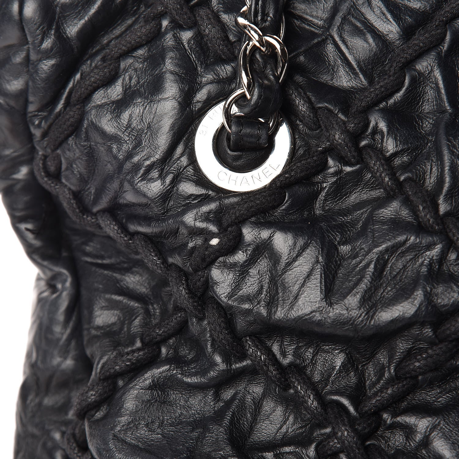 Chanel Calfskin Ultra Stitch Tote Black 19 of 23