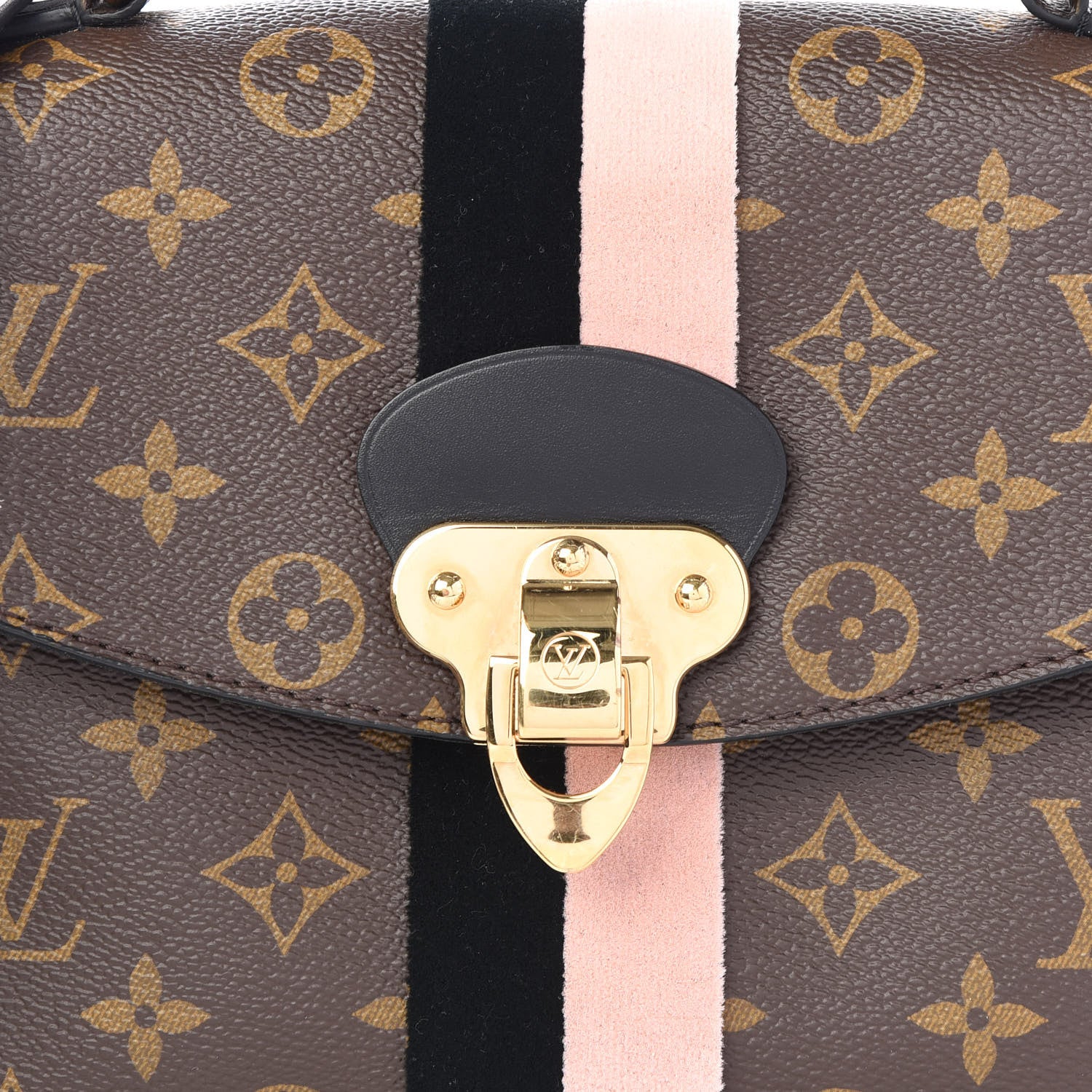 Louis Vuitton Monogram Georges BB Black Rose Poudre 11 of 12