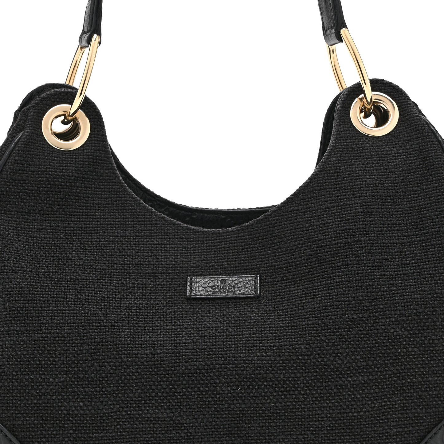 Canvas Guccissima Hobo Black