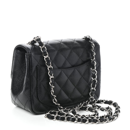 Chanel Caviar Quilted Mini Square Flap Black 3 of 9