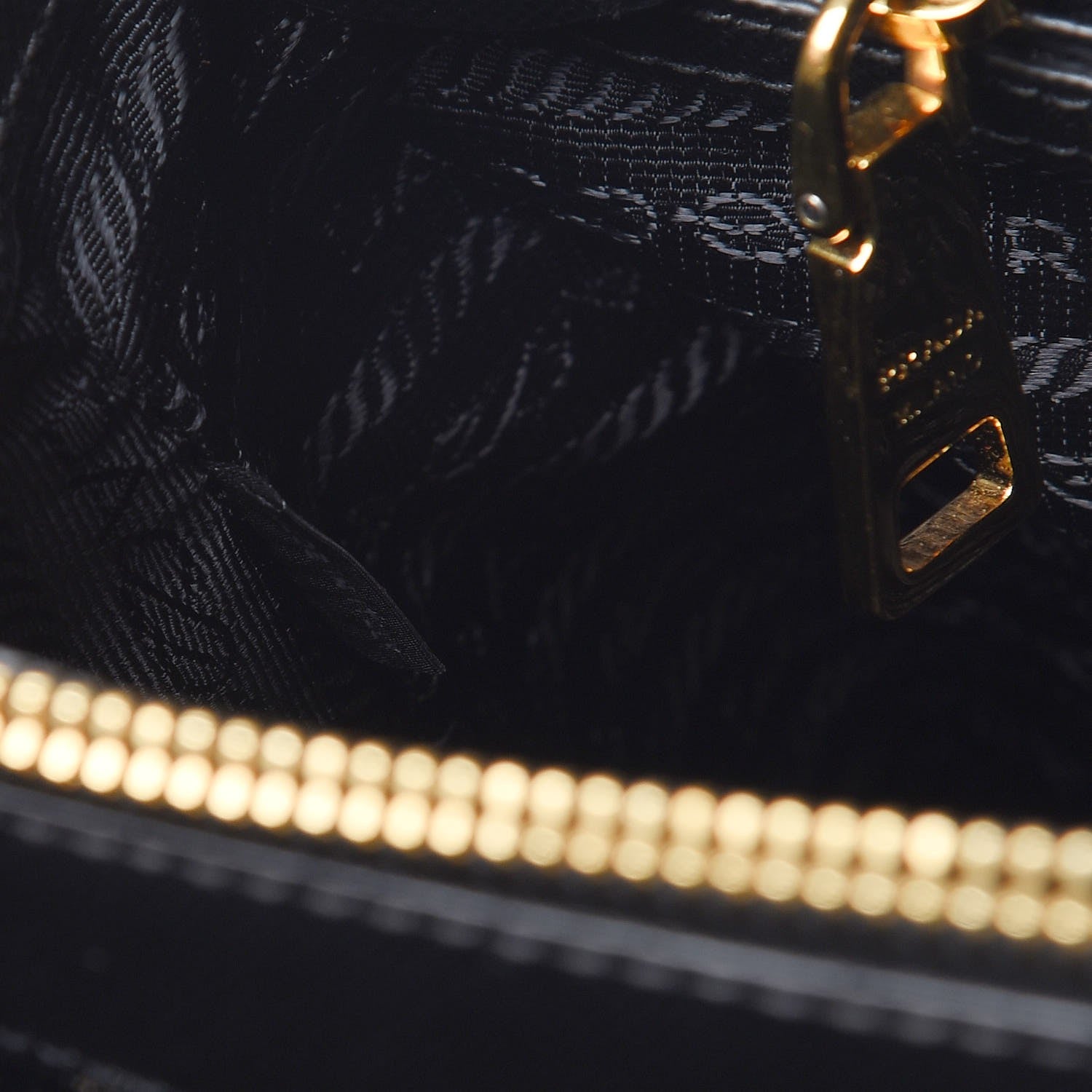 Prada Saffiano Lux Small Tote Nero Black 8 of 12