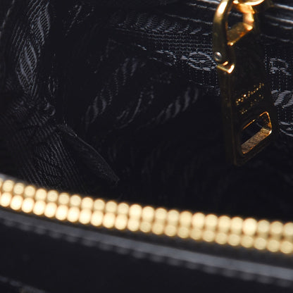 Prada Saffiano Lux Small Tote Nero Black 8 of 12