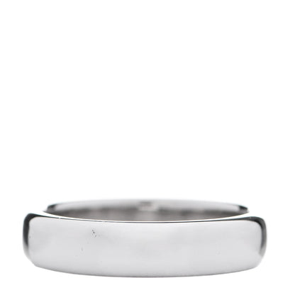 Tiffany Platinum 4.5mm Classic Wedding Band Ring 53 6.5 3 of 4