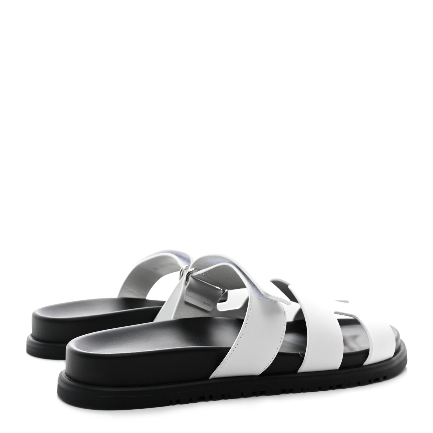 Calfskin Womens Chypre Sandals 39 White