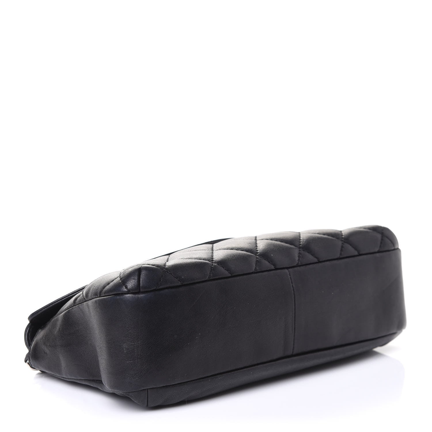 Chanel Lambskin Quilted CC Turnlock Flap Shoulder Bag Black 3 of 10