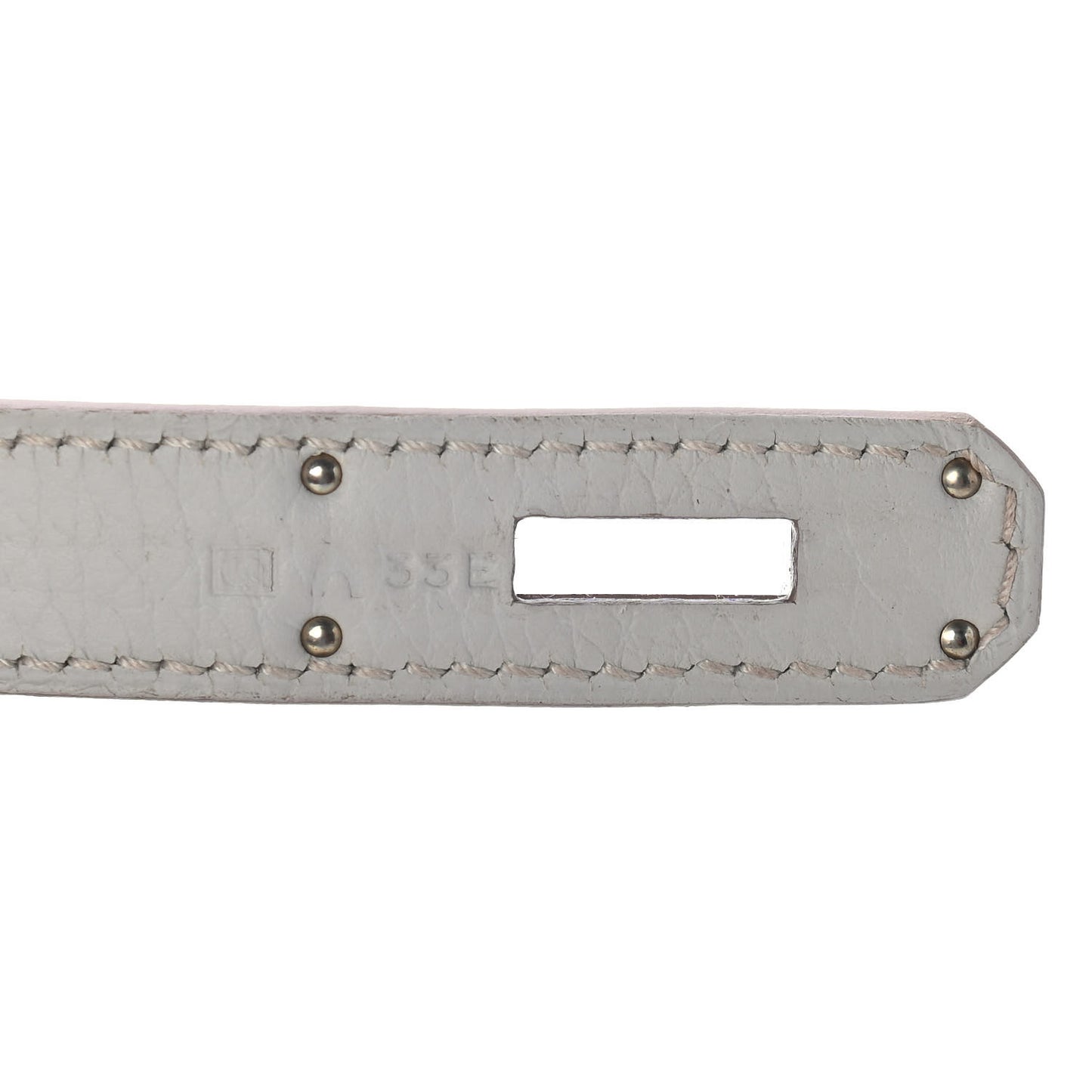 Taurillon Clemence Birkin 35 Gris Perle