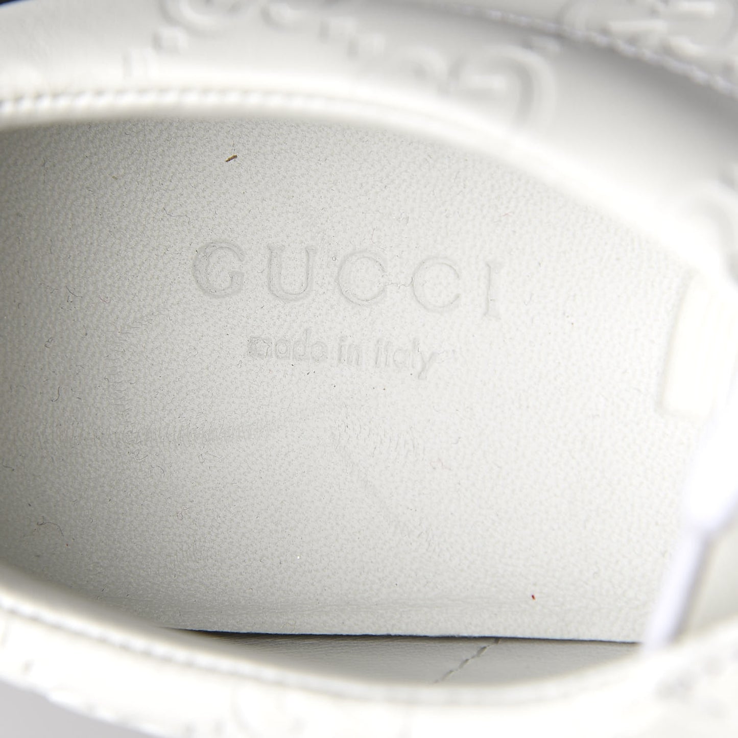 Guccissima Web Sneakers 38 White
