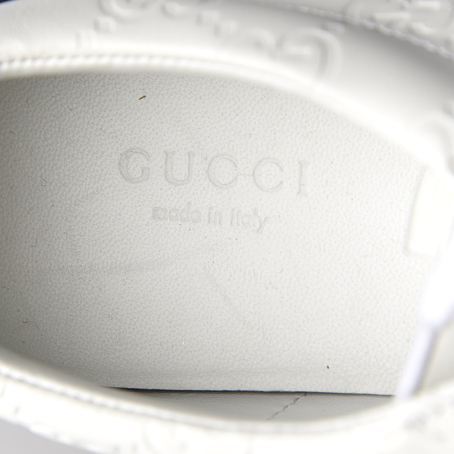 Gucci Guccissima Web Sneakers 38 White 9 of 10